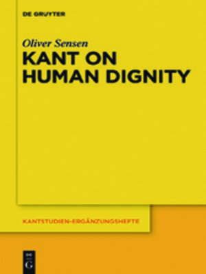 cover image of Kant on Human Dignity
